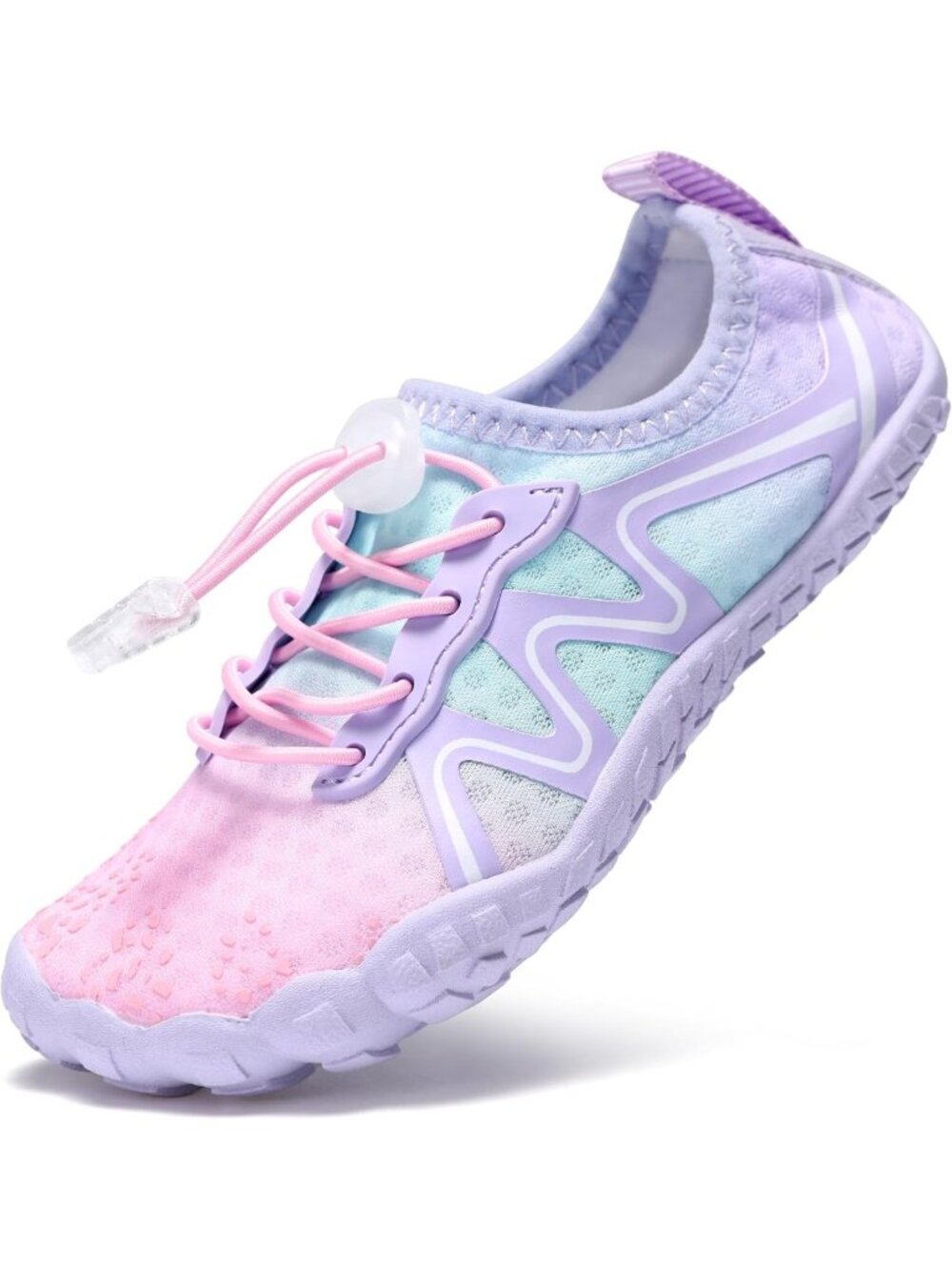 Quick-Dry Kids Water Shoes | Barefoot Design with Drawstring Closure for Active